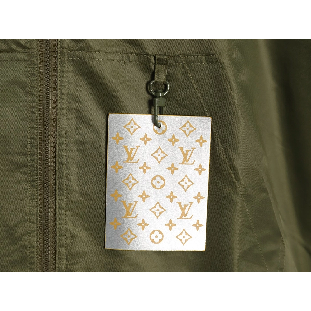 Louis Vuitton Doublesided Jacket with Jacquard Pattern,Cheap Replica Reps Louis Vuitton