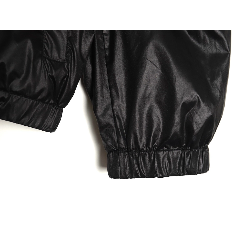 Dior Sleeve Badge Jacquard Silk Hooded Jacket TSK1,Cheap Replica Reps Dior