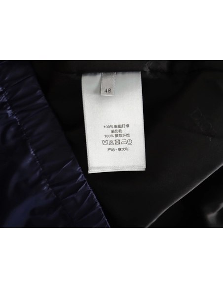 Dior Sleeve Badge Jacquard Silk Hooded Jacket,Cheap Replica Reps Dior