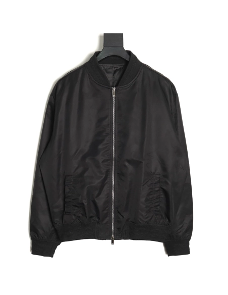Dior square logo embroidered bomber jacket TSK1,Cheap Replica Reps Dior