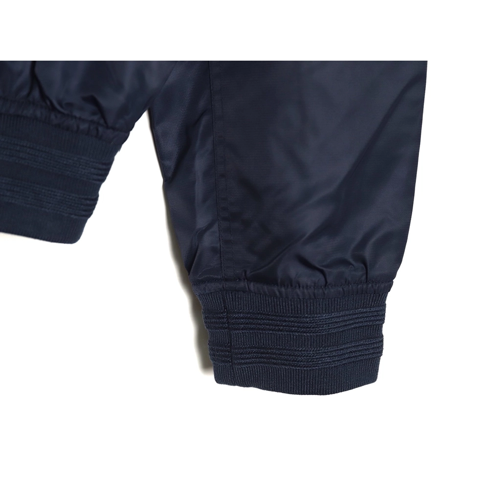 Dior square logo embroidered bomber jacket,Cheap Replica Reps Dior