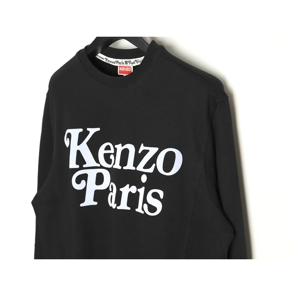 Kenzo x VERDY flocked letter LOGO round neck sweatshirt SXXL,Cheap Replica Reps Kenzo