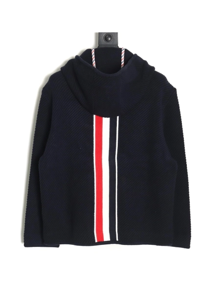 Thom Browne duffle coat with hood TSK1,Cheap Replica Reps Thom Browne