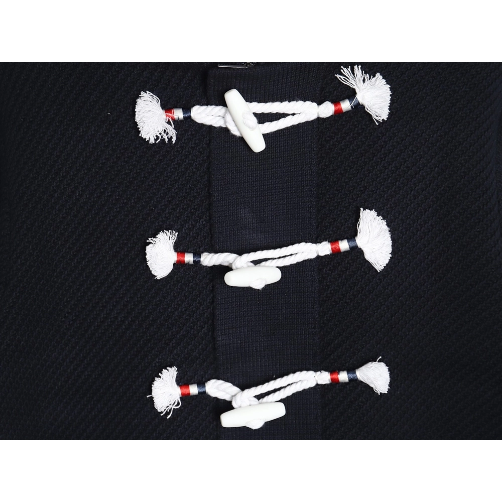 Thom Browne duffle coat with hood TSK1,Cheap Replica Reps Thom Browne