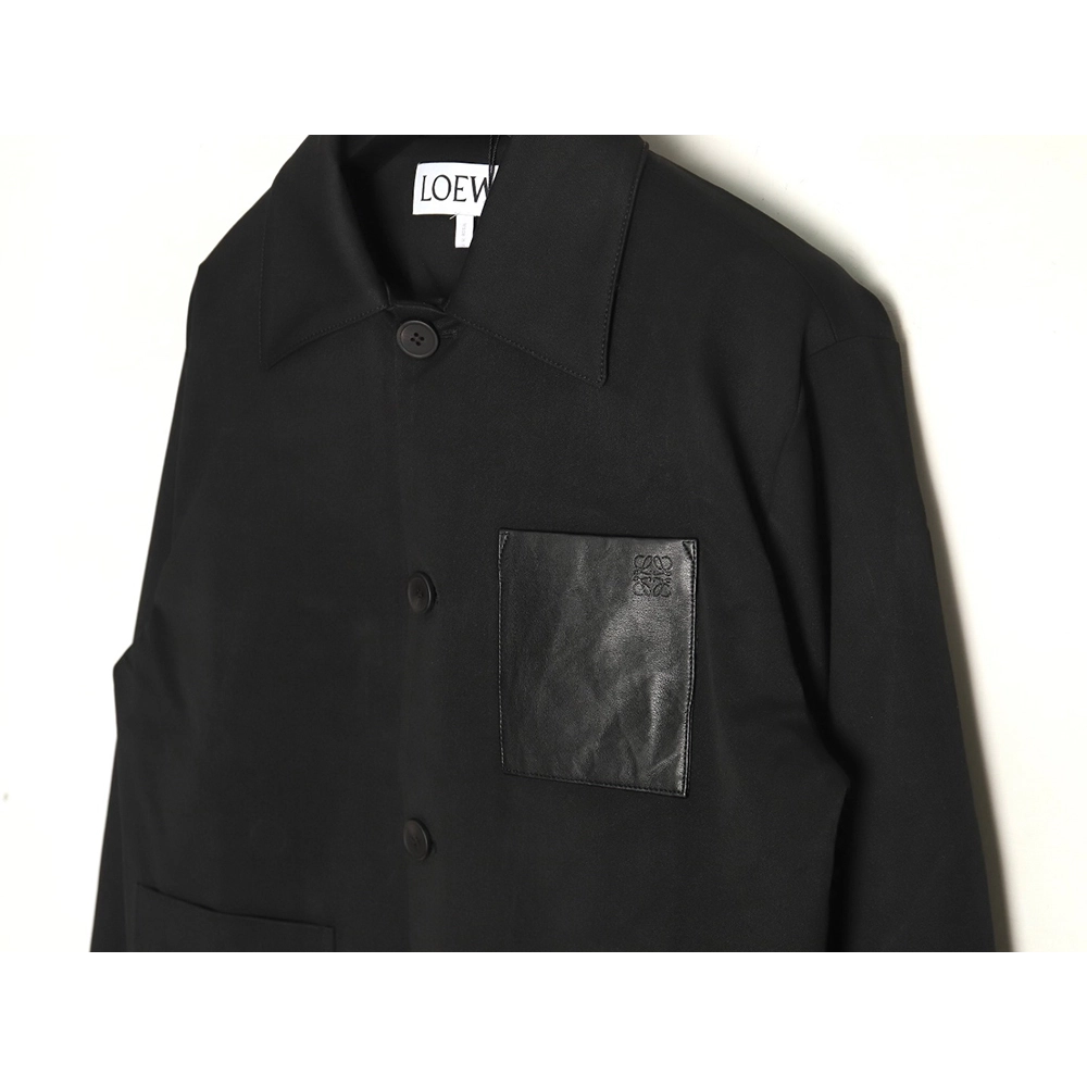 Loewe Threepocket wool cargo lapel jacket TSK1,Cheap Replica Reps Loewe