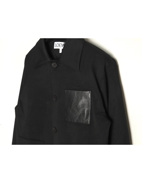 Loewe Threepocket wool cargo lapel jacket TSK1,Cheap Replica Reps Loewe