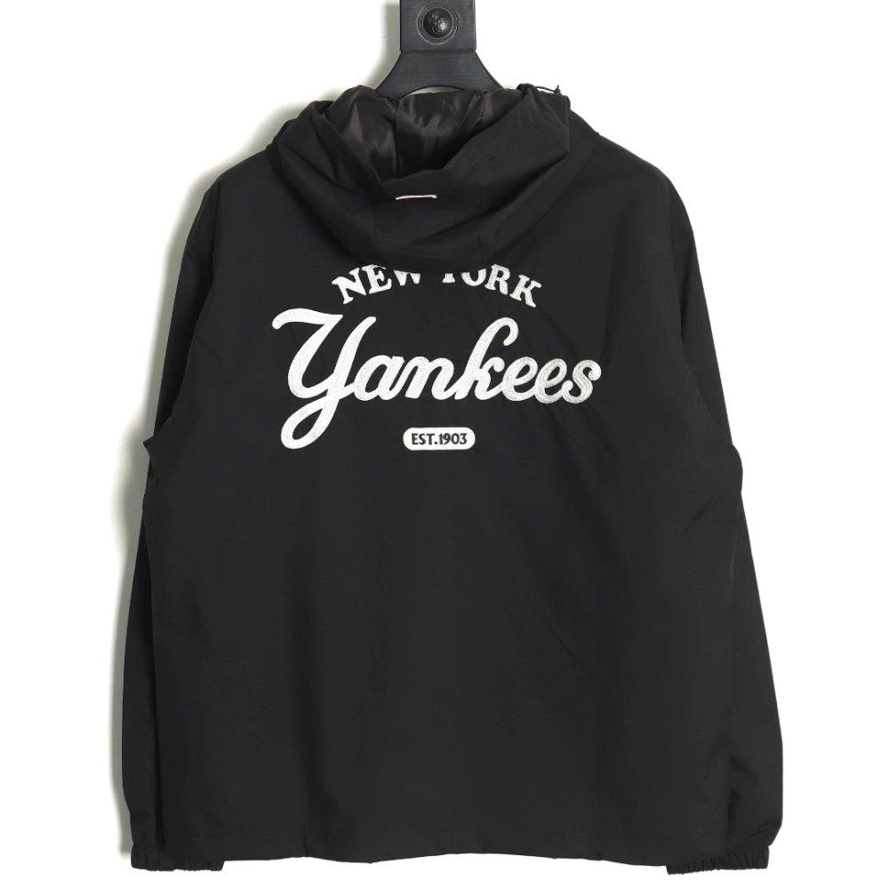 MLB Embroidered Hooded Jacket TSK1,Cheap Replica Reps MLB