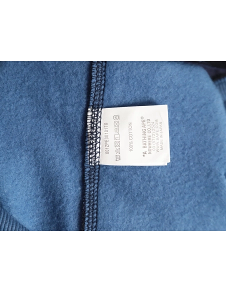 Bape shark head tiger head zipper camouflage double hoodie TSK3,Cheap Replica Reps Bape