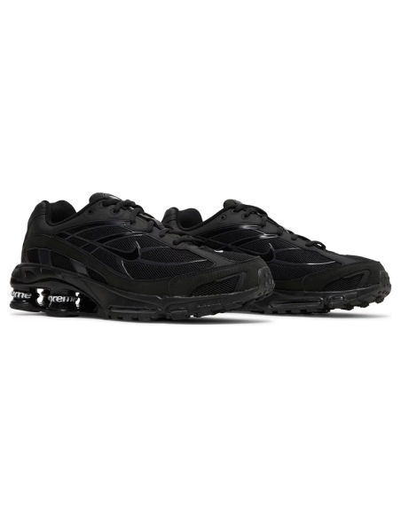 Supreme x Shox Ride 2 Black,Nike co-brand,NIKE SHOES