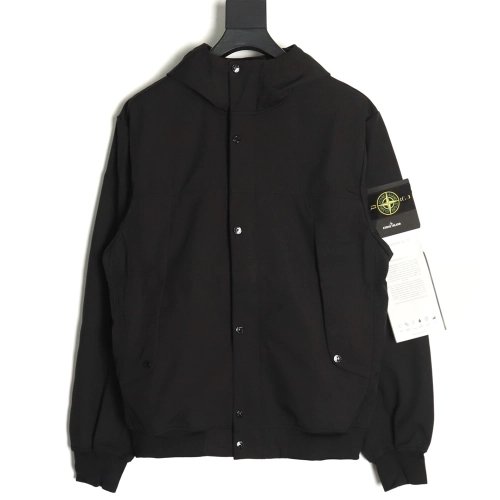 Stone Island breasted Hooded Jacket,Stone Island Jacket,Jacket,APPAREL