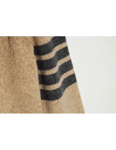 Thom Browne Three Button Crewneck Sweater,Thom Browne Sweatshirt,Sweatshirt,APPAREL