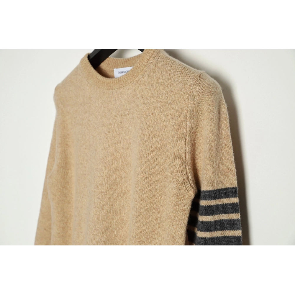 Thom Browne Three Button Crewneck Sweater,Thom Browne Sweatshirt,Sweatshirt,APPAREL
