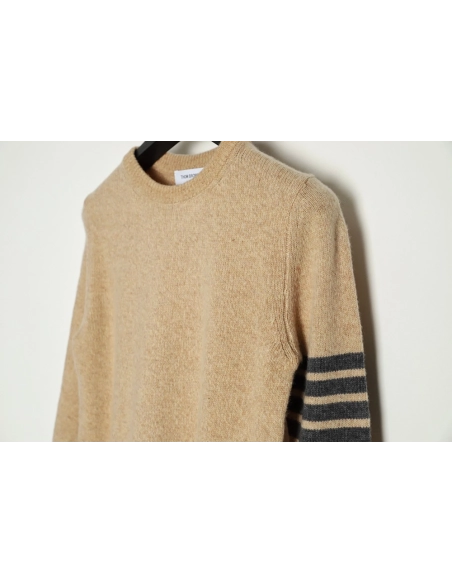 Thom Browne Three Button Crewneck Sweater,Thom Browne Sweatshirt,Sweatshirt,APPAREL