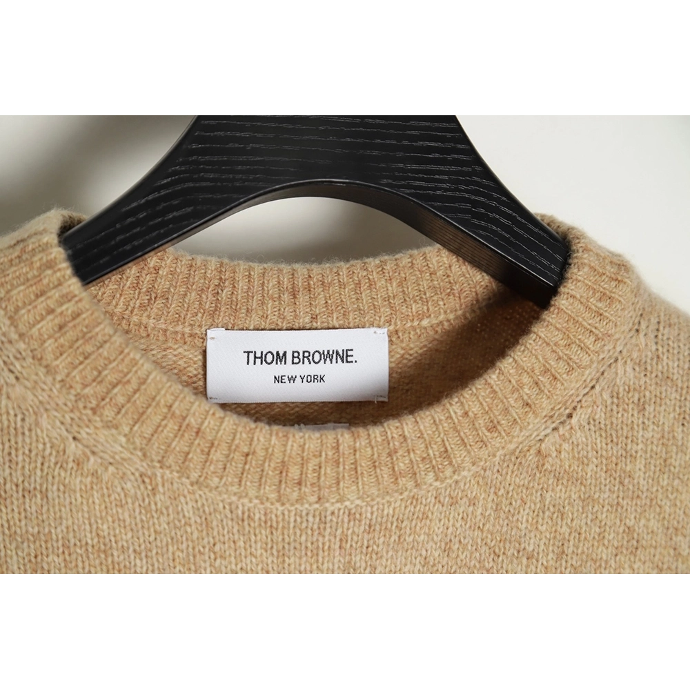 Thom Browne Three Button Crewneck Sweater,Thom Browne Sweatshirt,Sweatshirt,APPAREL