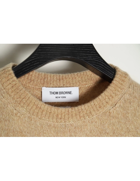 Thom Browne Three Button Crewneck Sweater,Thom Browne Sweatshirt,Sweatshirt,APPAREL