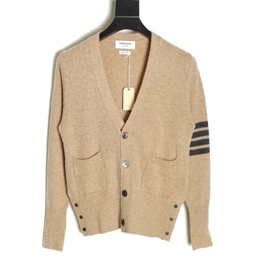 Thom Browne Three Button Cardigan,Thom Browne Sweatshirt,Sweatshirt,APPAREL