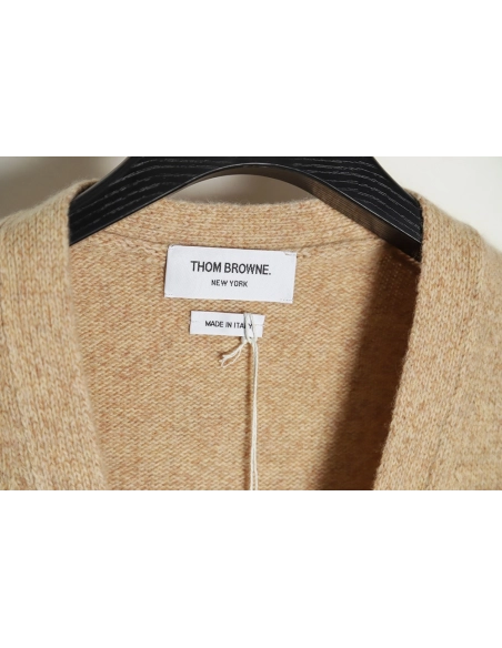 Thom Browne Three Button Cardigan,Thom Browne Sweatshirt,Sweatshirt,APPAREL