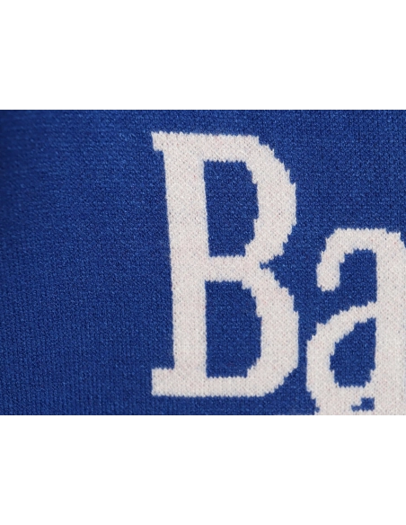 Balenciaga Coke Classic Lettering Knitted Crewneck Sweater,Balenciaga Sweatshirt,Sweatshirt,APPAREL