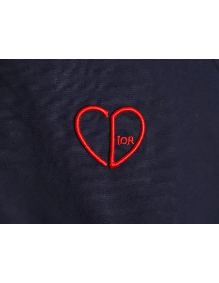 Dior heart embroidered cropped jacket,Dior Jacket,Jacket,APPAREL
