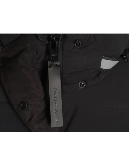 Canada goose black label long down jacket,Canada Goose Jacket,Jacket,APPAREL
