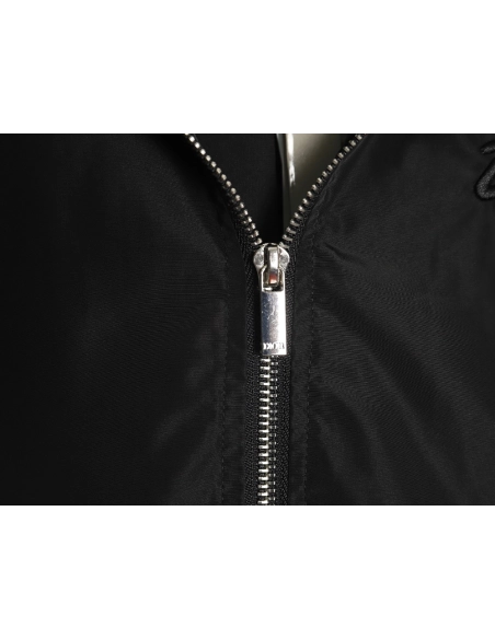 Dior embroidered letters small wasp hooded jacket,Dior Jacket,Jacket,APPAREL