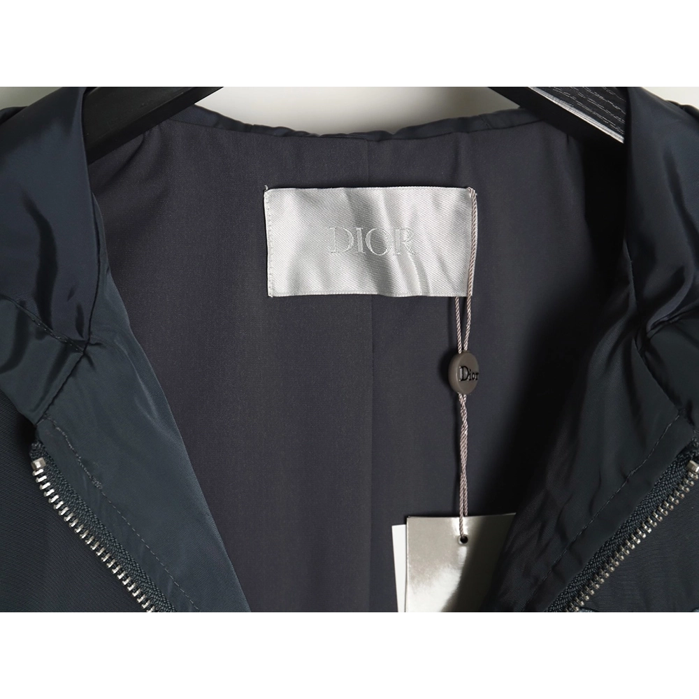 Dior embroidered letters small wasp hooded jacket,Dior Jacket,Jacket,APPAREL