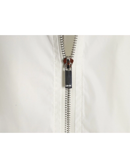 Dior embroidered letters small wasp hooded jacket,Dior Jacket,Jacket,APPAREL
