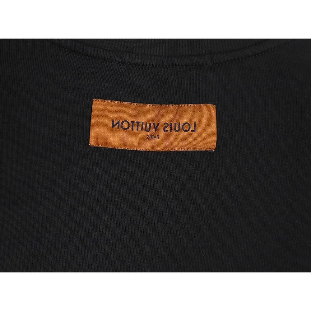 Louis Vuitton threeflower crewneck sweatshirt,Louis Vuitton Sweatshirt,Low Price High quality,legit seller