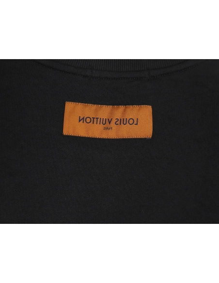 Louis Vuitton threeflower crewneck sweatshirt,Louis Vuitton Sweatshirt,Low Price High quality,legit seller