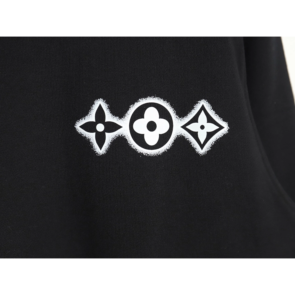 Louis Vuitton threeflower crewneck sweatshirt,Louis Vuitton Sweatshirt,Low Price High quality,legit seller