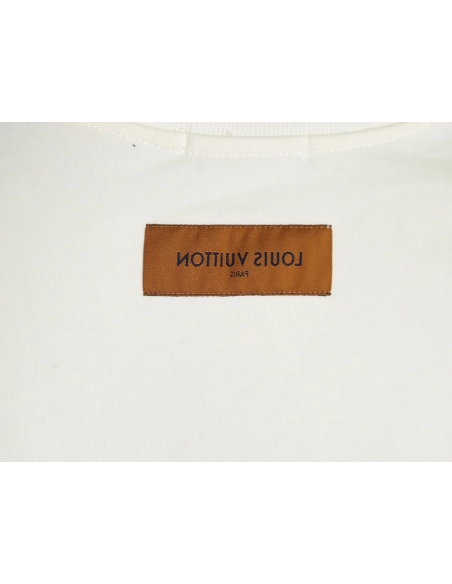 Louis Vuitton hemp rope letter crew neck sweatshirt,Louis Vuitton Sweatshirt,Low Price High quality,legit seller