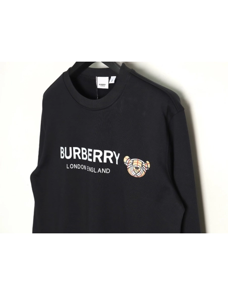 Burberry Bear Lettering Crewneck Sweatshirt,Burberry Sweatshirt,Low Price High quality,legit seller
