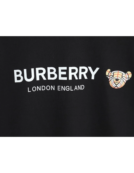 Burberry Bear Lettering Crewneck Sweatshirt,Burberry Sweatshirt,Low Price High quality,legit seller