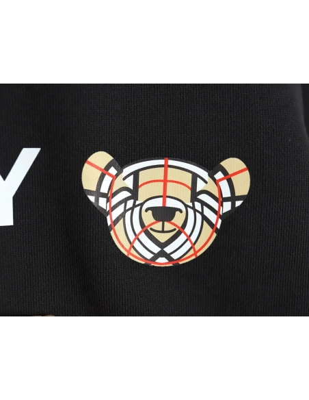 Burberry Bear Lettering Crewneck Sweatshirt,Burberry Sweatshirt,Low Price High quality,legit seller