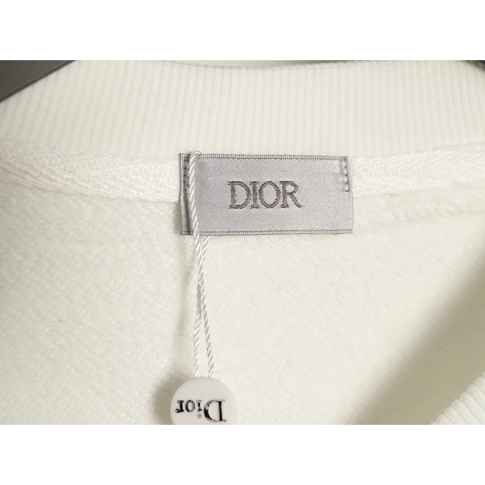 Dior graffiti lettering crew neck sweatshirt,Dior Sweatshirt,Low Price High quality,legit seller