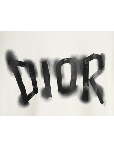 Dior graffiti lettering crew neck sweatshirt,Dior Sweatshirt,Low Price High quality,legit seller