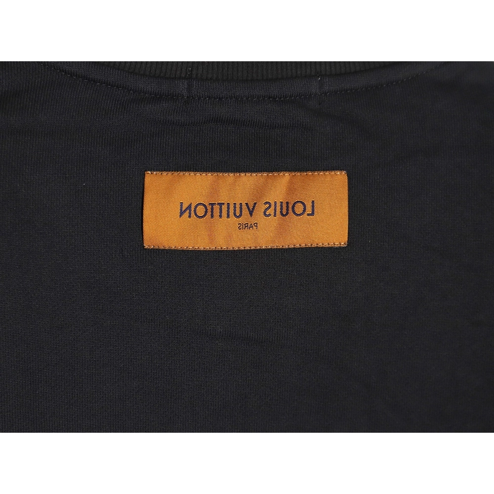 Louis Vuitton graffiti lettering crew neck sweatshirt,Louis Vuitton Sweatshirt,Low Price High quality,legit seller