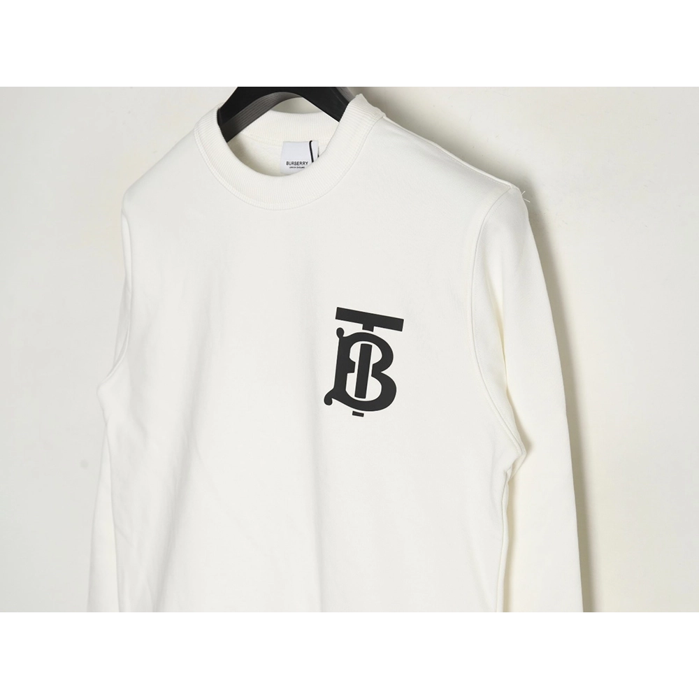 Burberry classic TB letter crew neck sweatshirt,Burberry Sweatshirt,Low Price High quality,legit seller