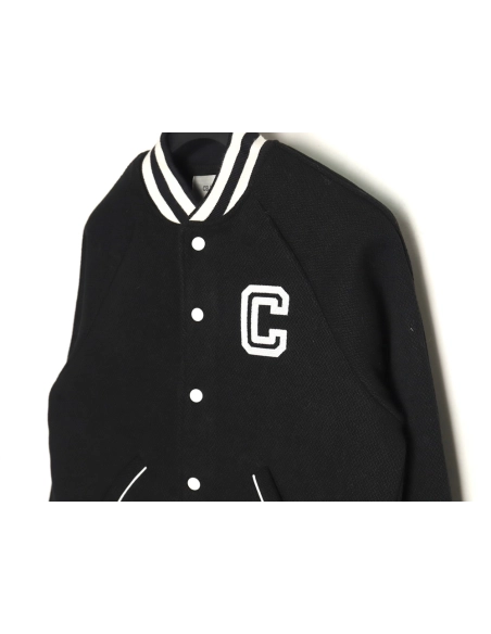 Celine embroidered logo baseball jacket,Celine Jacket,Jacket,APPAREL