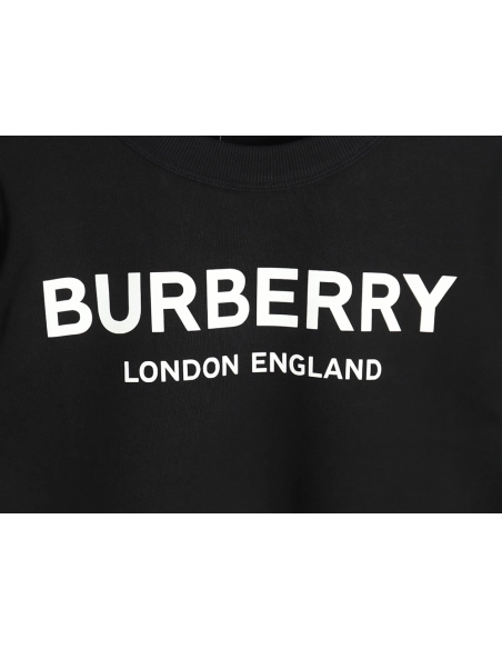 Burberry classic letter print crew neck sweatshirt,Burberry Sweatshirt,Low Price High quality,legit seller