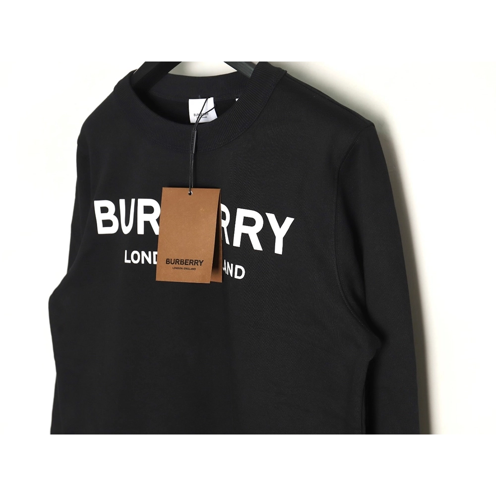 Burberry classic letter print crew neck sweatshirt,Burberry Sweatshirt,Low Price High quality,legit seller
