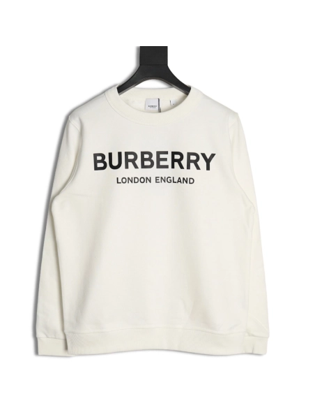 Burberry classic letter print crew neck sweatshirt,Burberry Sweatshirt,Low Price High quality,legit seller