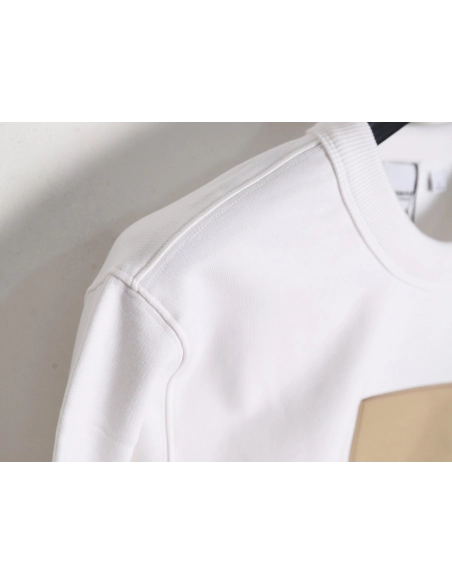 Burberry patch logo crewneck sweatshirt,Burberry Sweatshirt,Low Price High quality,legit seller