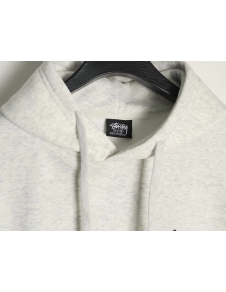 Stussy Stickman Logo Plush Hoodie,Stussy Hoodie,Hoodie,APPAREL