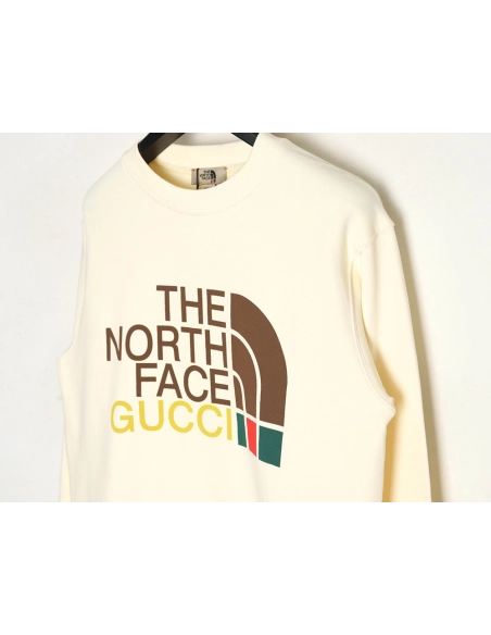 Gucci and The North Face joint printed hooded sweatshirt,Gucci Sweatshirt,Low Price High quality,legit seller
