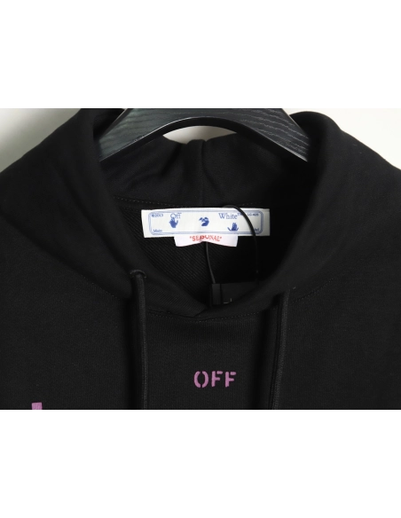 Off white religious print hoodie,Off White Hoodie,Hoodie,APPAREL