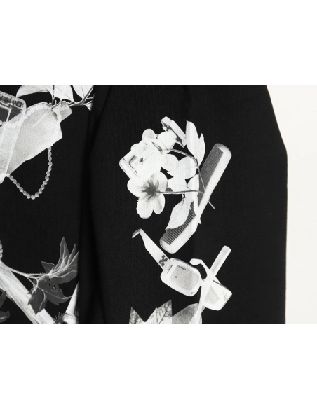 Off white inksplashed arrow twill oil painting graffiti sweatshirt,Off White Sweatshirt,Low Price High quality,legit seller