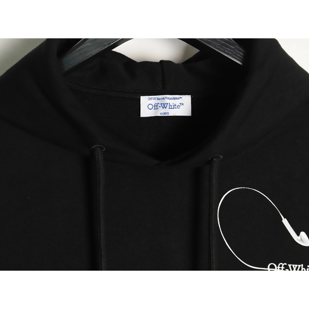 Off white splash ink arrow twill oil painting graffiti hoodie,Off White Hoodie,Hoodie,APPAREL