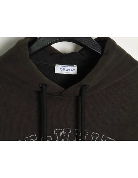 Off white washed religious hoodie,Off White Hoodie,Hoodie,APPAREL