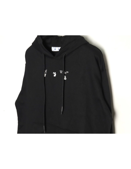 Off white red and gray melted arrow hoodie,Off White Hoodie,Hoodie,APPAREL